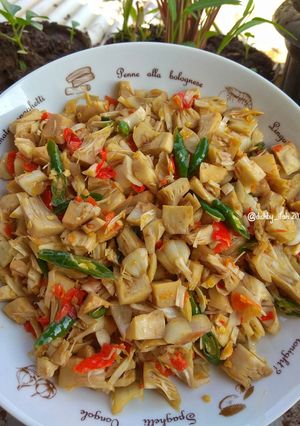 Foto resep Tumis Nangka Pedas