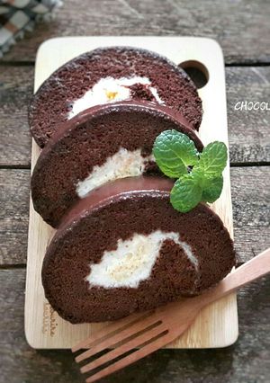 Foto resep Chocolate Swiss Roll