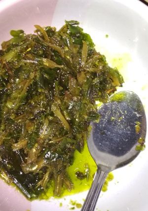 Foto resep Sambel teri cabe ijo