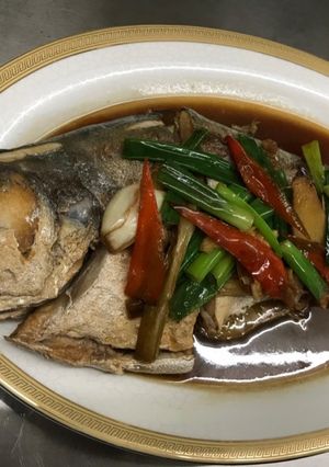 紅燒澎湖野生飛扁魚 的食譜成品照片