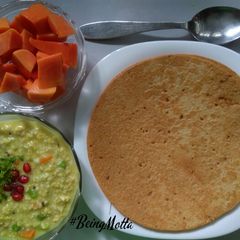 A picture of Vegetables Oats porridge.