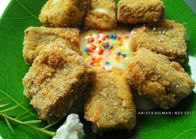 Nugget Pisang Gurih | Cemilan Sehat