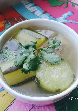 Hình của món Canh dưa leo.