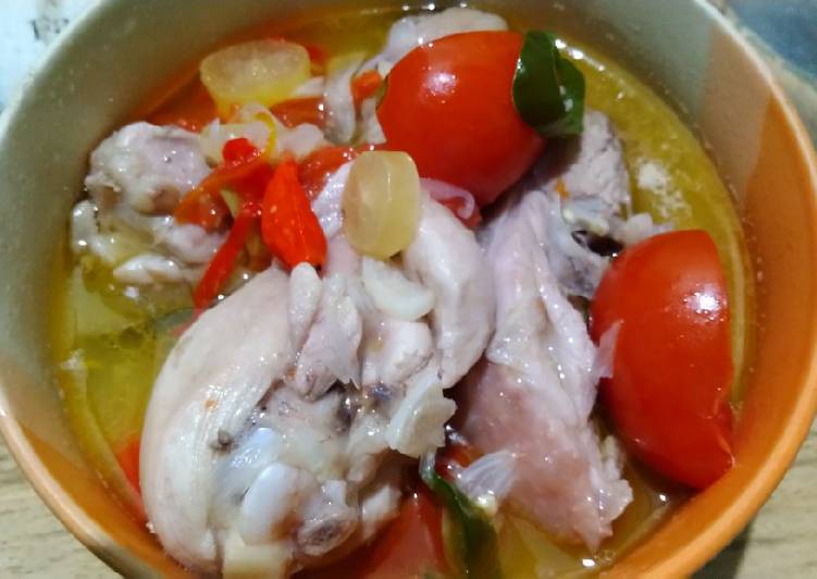  Resep  Garangasem ayam kuah  santan  oleh Suprapti Dwi 