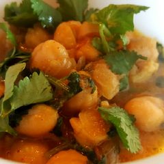 A picture of Healthy Chickpea Curry 😄.