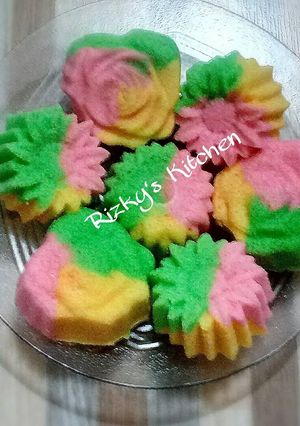 Foto resep Rose Steamed Cake