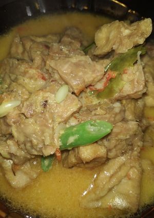 Foto resep Tumis Sayur santan tahu tempe buncis