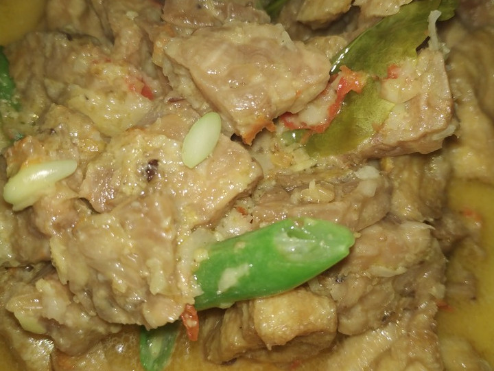 Resep Tumis Sayur santan tahu tempe buncis yang Menggugah Selera