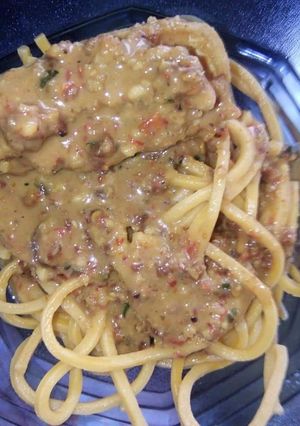 Foto resep Mie siram bumbu pecel