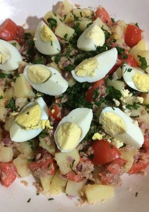 Una foto de Ensalada de atún