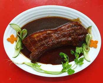 Easy Fast Cooking Pork Ribs  Very Delicious