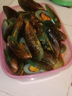 Foto resep Kerang hijau bumbu kuning