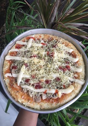 Foto resep Pizza mudah, empuk dan enak