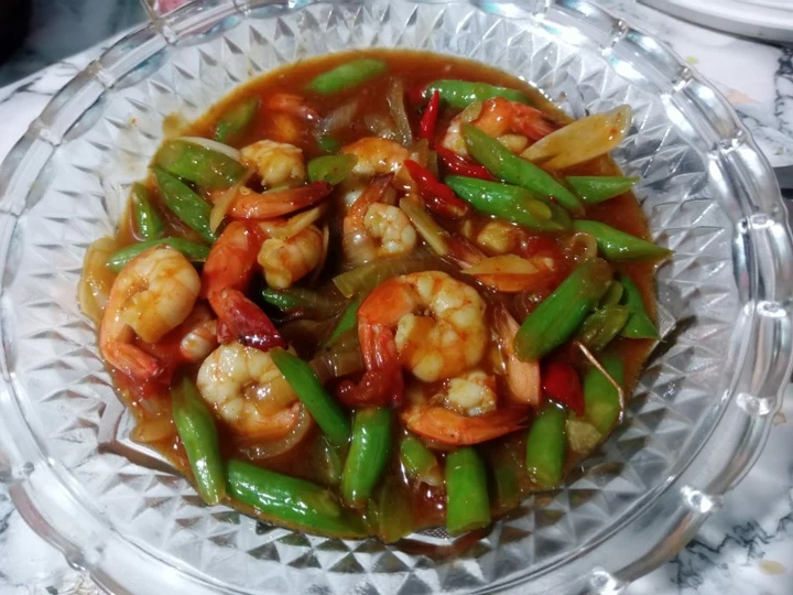 Langkah Gampang Membikin Resep Tumis udang buncis yang Lezat Sekali Anti Ribet, Bisa Manjain Lidah