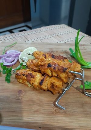 A picture of Chicken Tikka In Microwave.