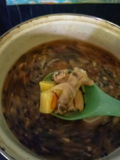 Gambar Sup ubi kentang (sup nasi ayam)