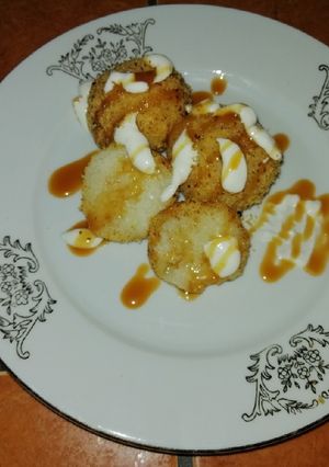 Aludttejes gombóc recept fotója