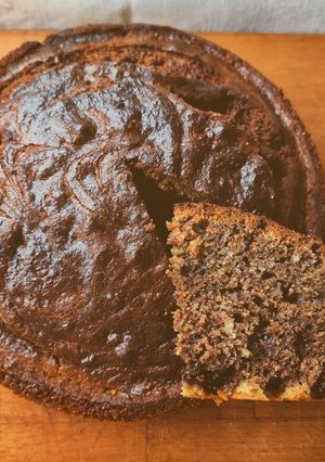 Foto di Back to school #1 - Torta marmorizzata allo yogurt in friggitrice ad aria