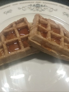 A picture of Hot Cocoa Waffles.