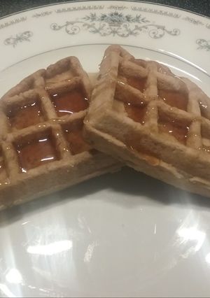 A picture of Hot Cocoa Waffles.