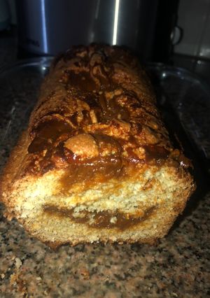 Una foto de Budín de Dulce de Leche y Coco rallado