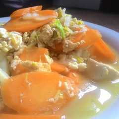 A picture of Sayur orak arik.