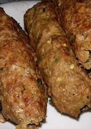 A picture of Gola kabab.