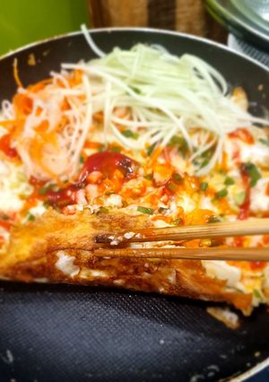Hình của món Bột chiên từ cơm nguội.