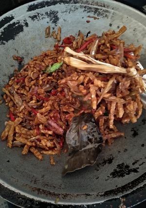 Foto resep Tempe orek teri