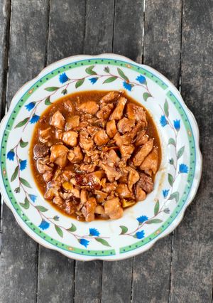 Foto resep Ayam saus teriyaki pedas