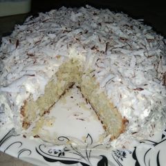 A picture of Coconut Cake.