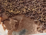 Sorvete de brigadeiro simples