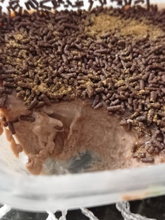 Foto de Sorvete de brigadeiro simples