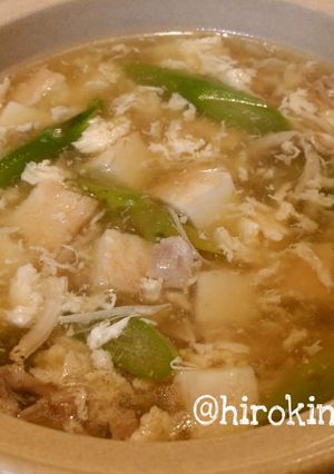Foto resep Sup asparagus simpel