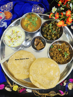 राम नवमी स्पेशल थाली(ram navmi special thali recipe in Hindi) रेसिपी मुख्य फोटो