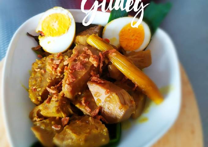 Anti Ribet, Buat Gudeg simpel gak ribet Praktis