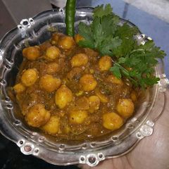 A picture of Punjabi Chole.