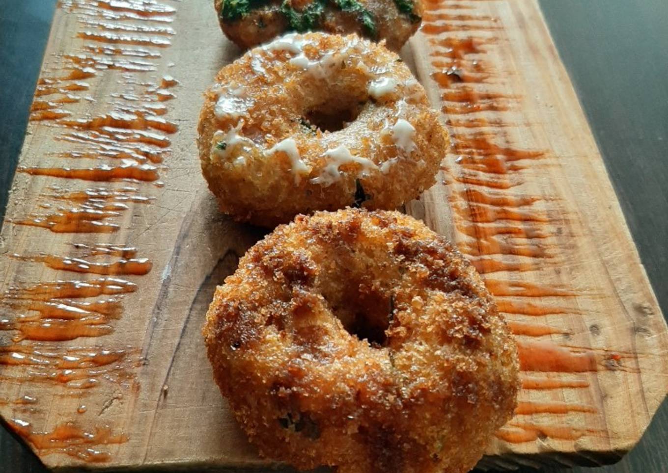 Poha donuts