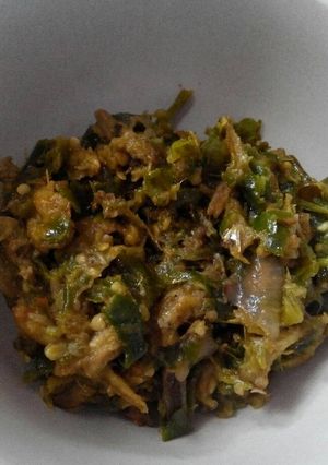 Foto resep Teri cabe ijo pedas