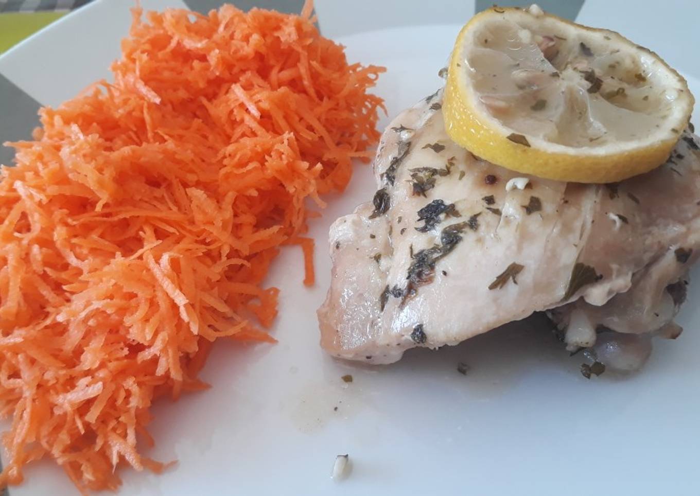 Muslitos de pollo al limón y provenzal