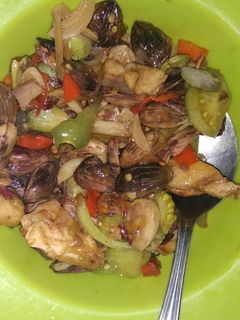Foto resep Tumis Pete+ikan asin