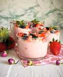 Mousse de morango
