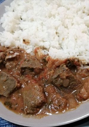 Una foto de Guiso de carne casero