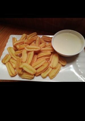 Foto resep Churros saus dancow
