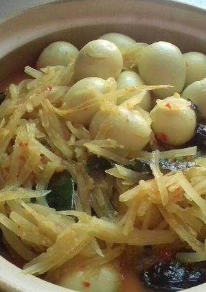 Foto resep Sambel goreng telor puyuh