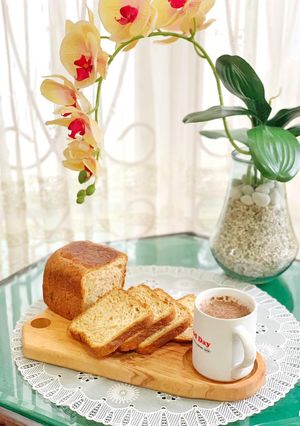 Foto resep ROTI TAWAR GANDUM (metode autolyse, hemat tenaga ngulen)