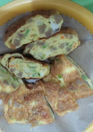 Foto resep Telur dadar gulung