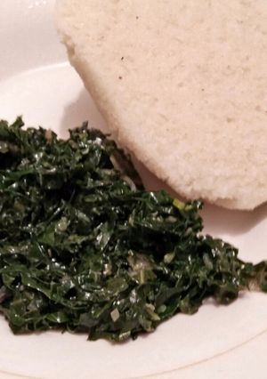 A picture of Slums wiki with ugali.