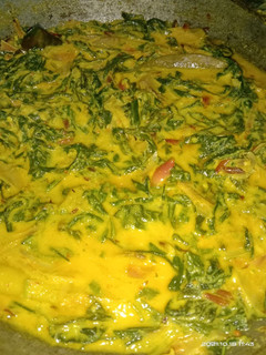 Foto resep Gulai Daun Ubi (Singkong) + Kincong (Kecombrang)