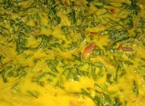 Foto resep Gulai Daun Ubi (Singkong) + Kincong (Kecombrang)
